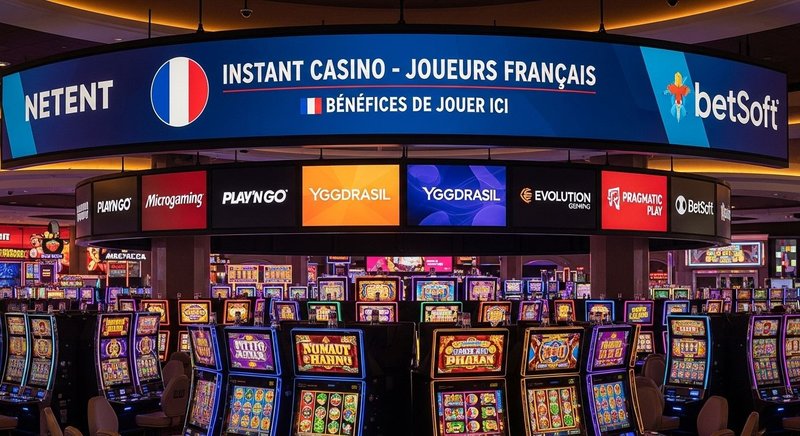 Comment s’inscrire et jouer immédiatement sur Instant Casino en France ?